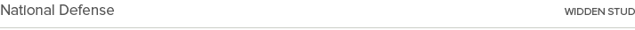 National Defense  widden stud