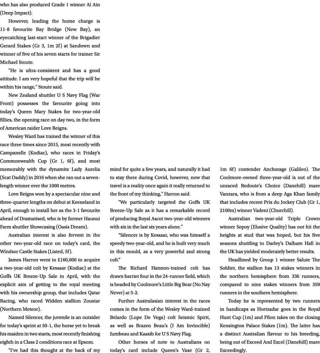 who has also produced Grade 1 winner Al Ain (Deep Impact). However, leading the home charge is 11-8 favourite Bay Bri...
