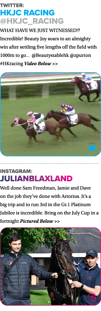 Twitter: HKJC Racing  HKJC_Racing WHAT HAVE WE JUST WITNESSED   Incredible  Beauty Joy soars to an almighty win after   