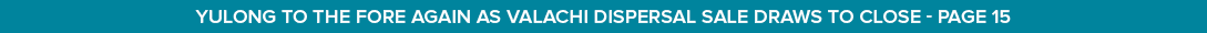 Yulong to the fore again as Valachi dispersal sale draws to close - page 1
