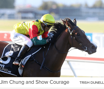 Jim Chung and Show Courage Trish Dunel