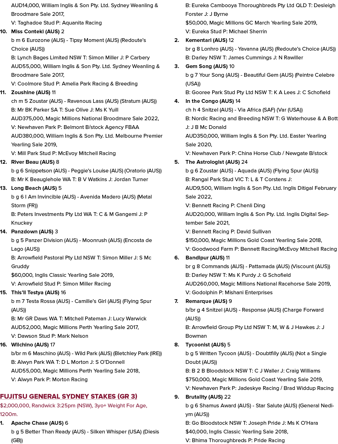 AUD14,000, William Inglis & Son Pty. Ltd. Sydney Weanling & Broodmare Sale 2017, V: Taghadoe Stud P: Aquanita Racing ...
