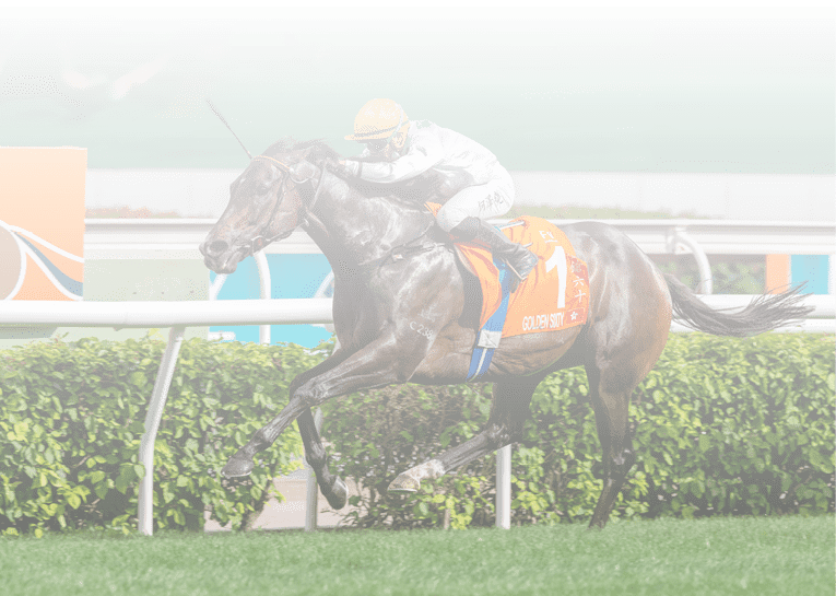 HONG KONG, CHINA - APRIL 24 : Jockey Vincent Ho Chak-yiu riding Golden Sixty wins the Race 8 FWD Champions Mile (G1 1600m) at Sha Tin Racecourse on April 24, 2022 in Hong Kong. Golden Sixty becoming Hong Kong's highest earner in history with HK$113,400,600. (Photo by Lo Chun Kit /Getty Images)